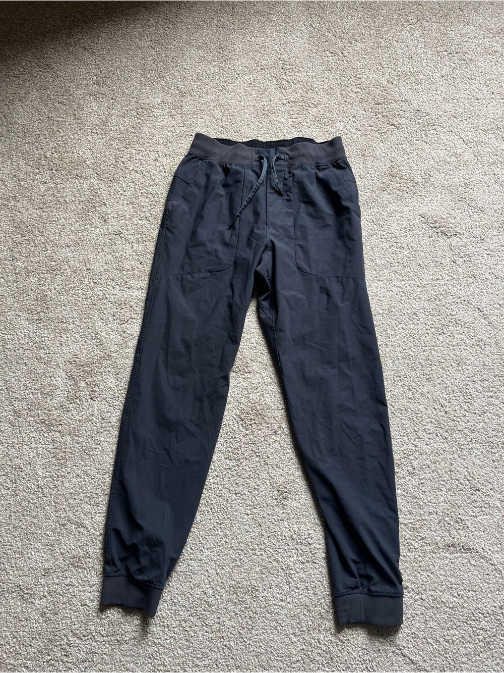 lululemon athletica Men's Black Performance Joggers